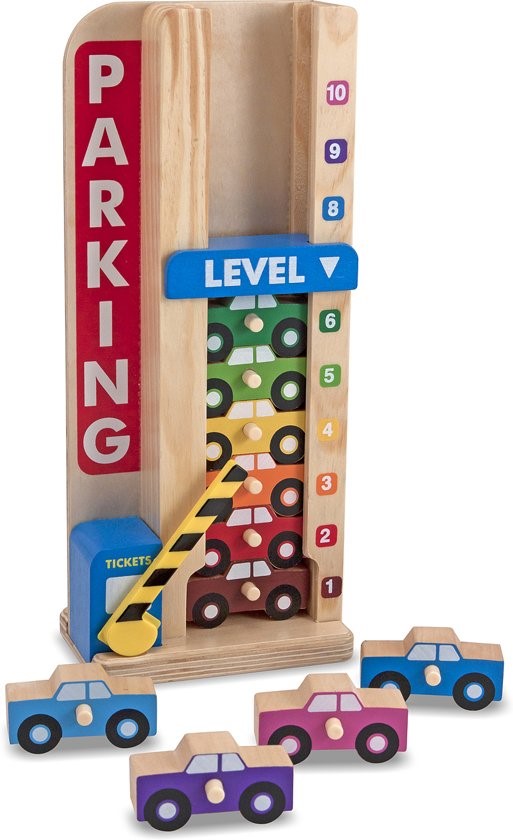 Stack and Count Parking Garage Melissa and Doug