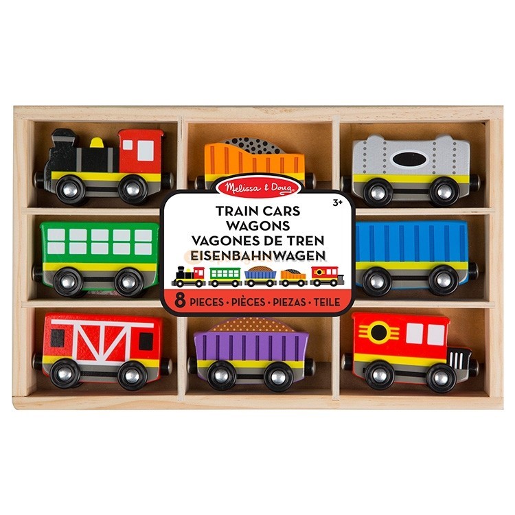 Wooden Train Cars Melissa and Doug