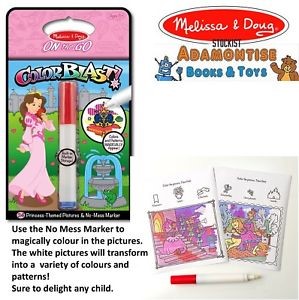 [0000772153560] ColorBlast On The Go Princess Melissa and Doug