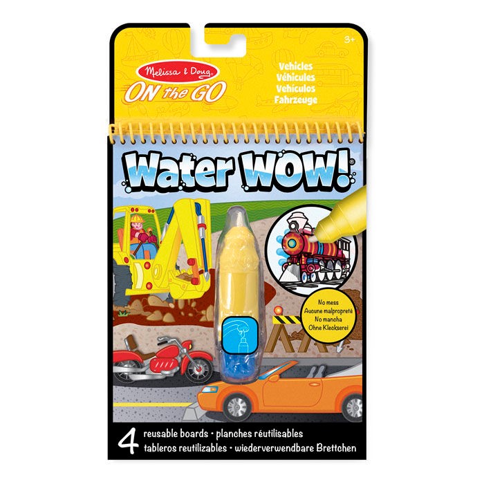 Water Wow! On The Go Vehicles Melissa and Doug