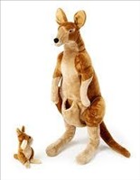 *Kangaroo and Baby Joey (Plush) Melissa and Doug
