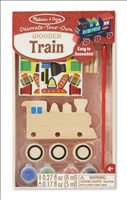 Decorate-Your-Own Wooden Train Melissa and Doug