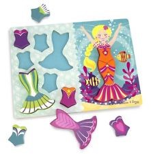 Mermaid Dress-Up (Chunky Puzzle) Melissa and Doug (Jigsaw)