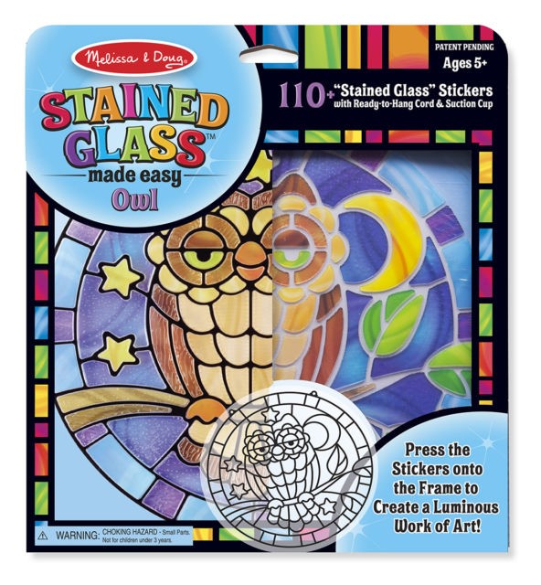 Stained Glass - Owl Melissa and Doug