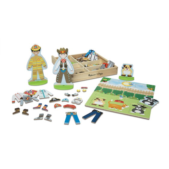 Magnetic Dress Up Play Set Occupations