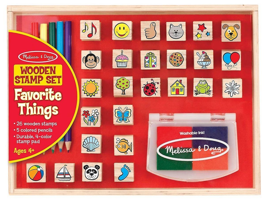 [0000772193627] Favourite Things Stamp Set Melissa and Doug