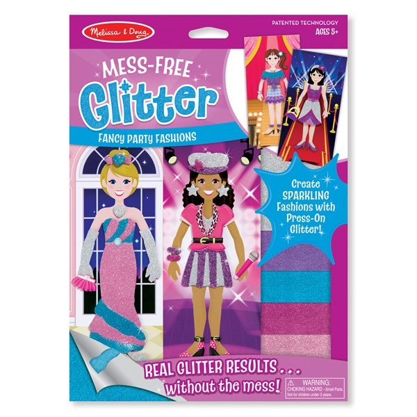 Mess Free Glitter (Fancy Party Fashions) Melissa and Doug