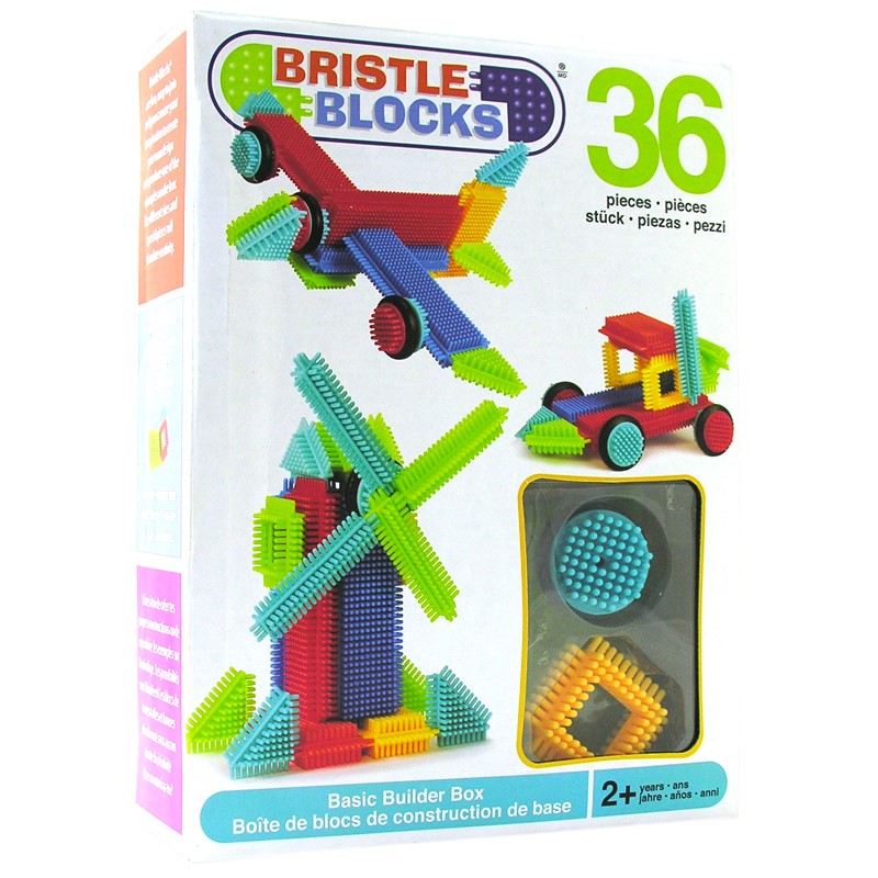Bristle Blocks Basic Builder Box (36 Pieces)