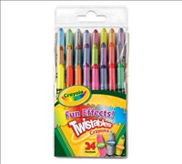 Crayola Twistables Fun Effects Crayons 24 Pack