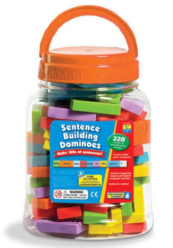 Sentence Building Dominos Learning Resources