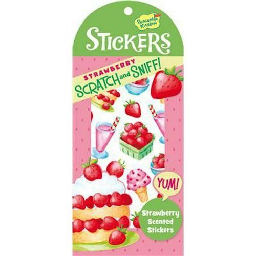 Stickers Scratch and Sniff Strawberry