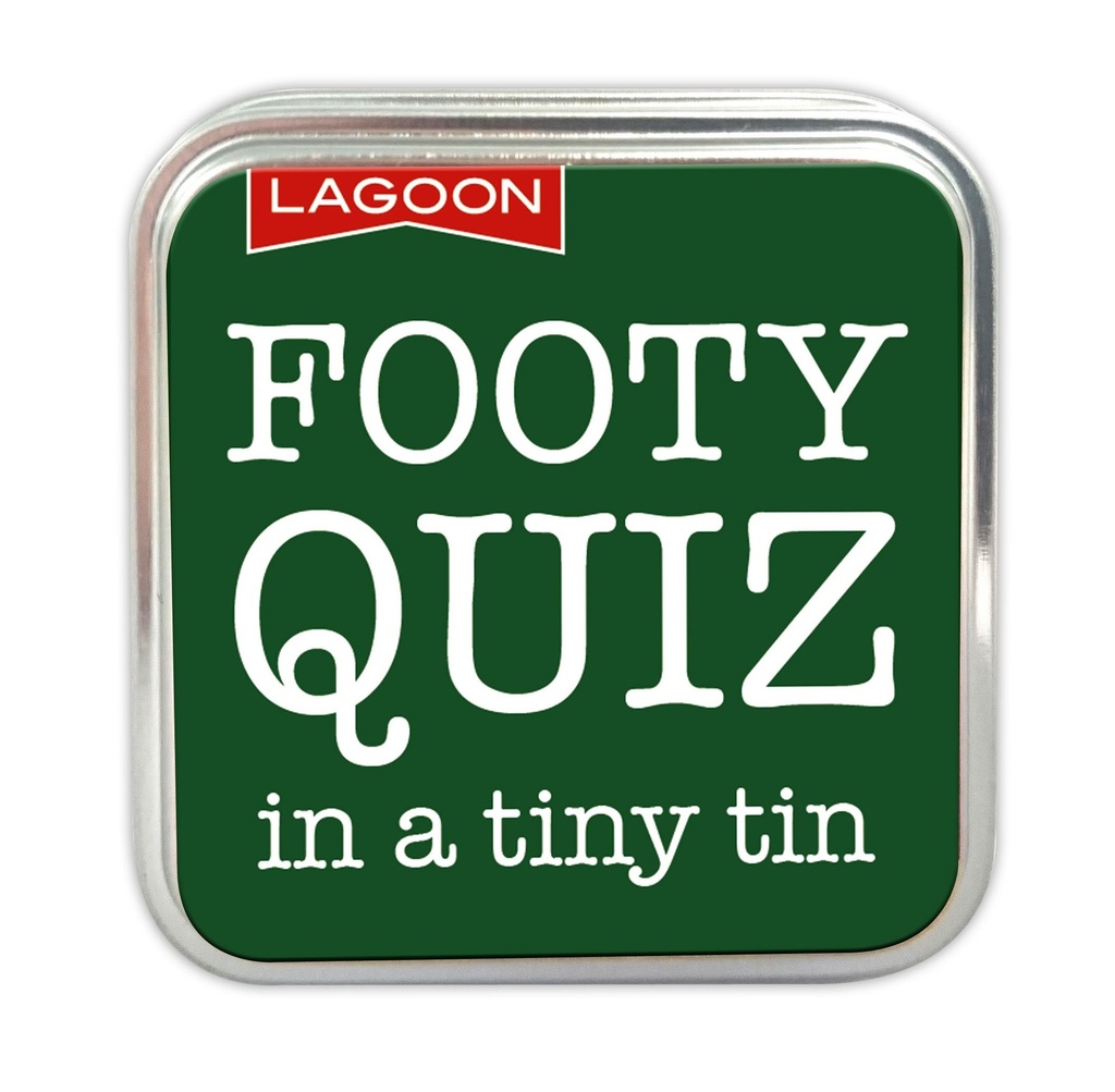 Footy Quiz in a Tiny Tin