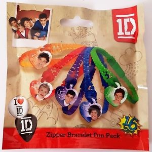 One Direction Zipper Bracelet Fun Pack