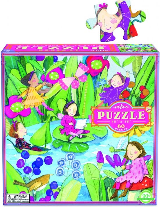 Puzzle Fairies by the Pond 64pc (Jigsaw)