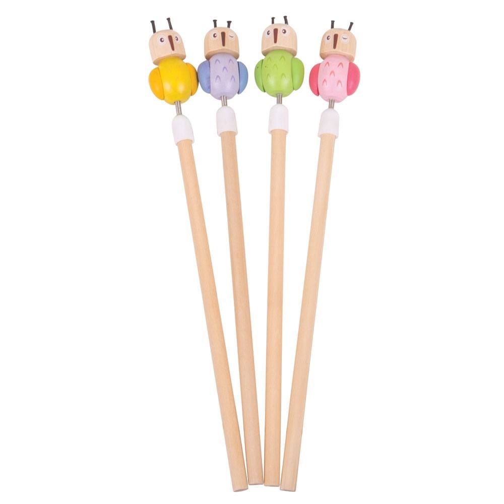 [0691621002186] Owl Pencil Bigjigs