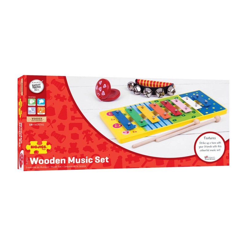 Wooden Music Set