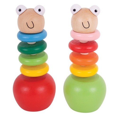 Bendy Worms Wooden