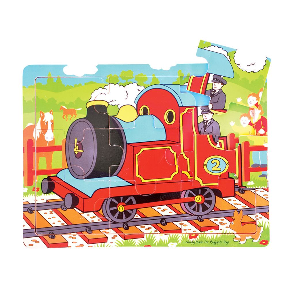 Train (9 Piece Puzzle) (Jigsaw)