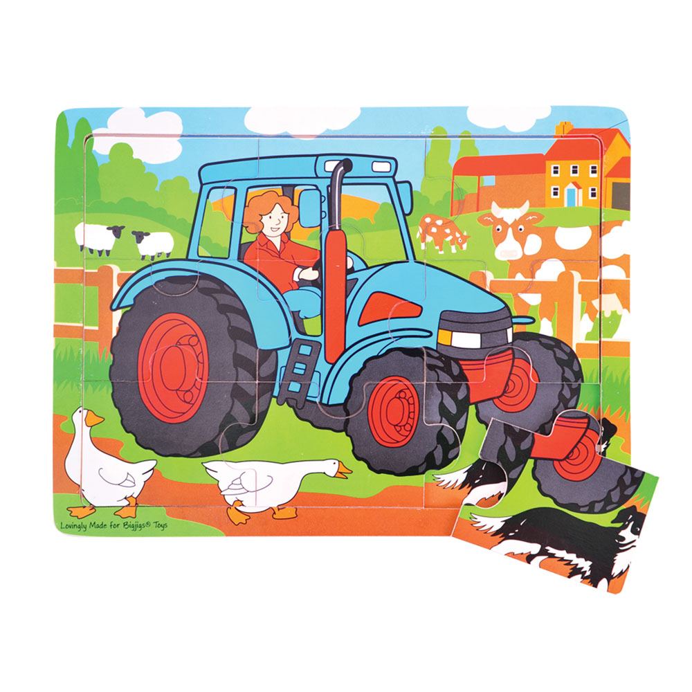 Tractor (9 Piece Puzzle) (Jigsaw)