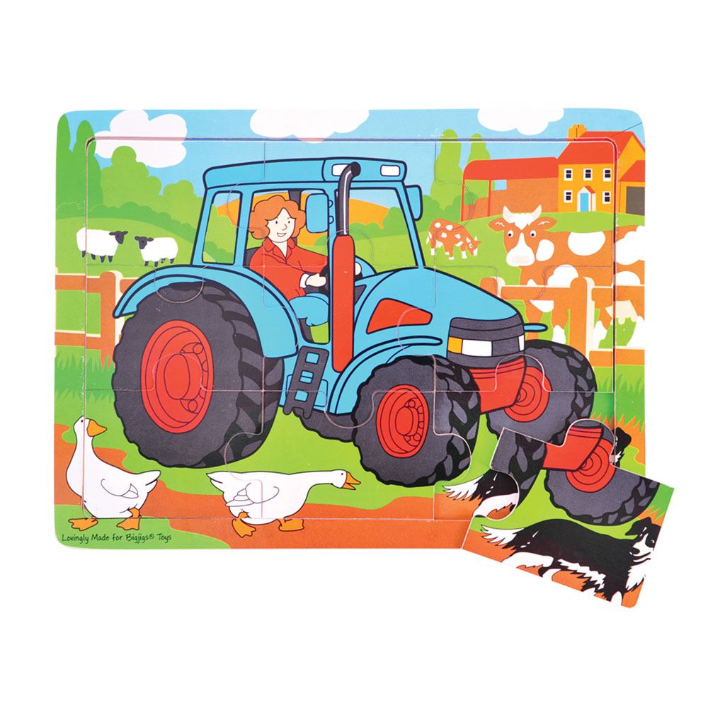 [0691621087268] Tractor (9 Piece Puzzle) (Jigsaw)