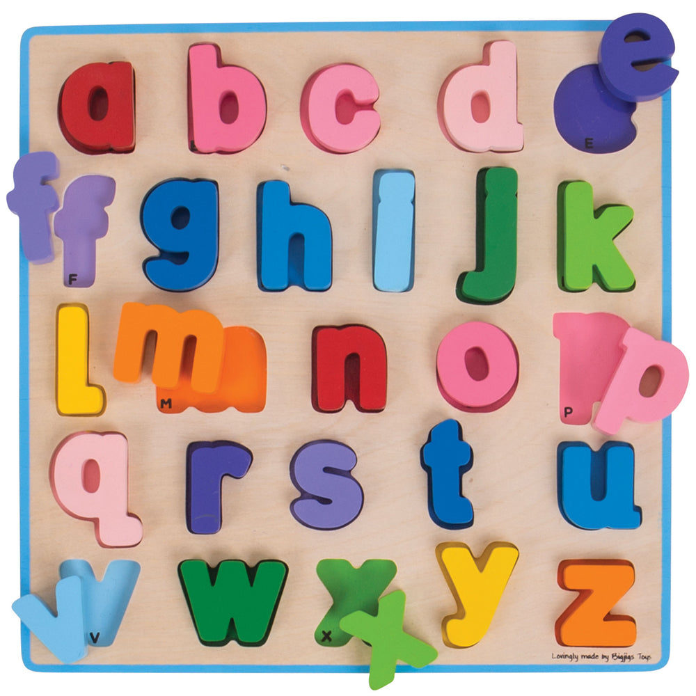 Chunky Alphabet Puzzle Lowercase Bigjigs (Jigsaw)