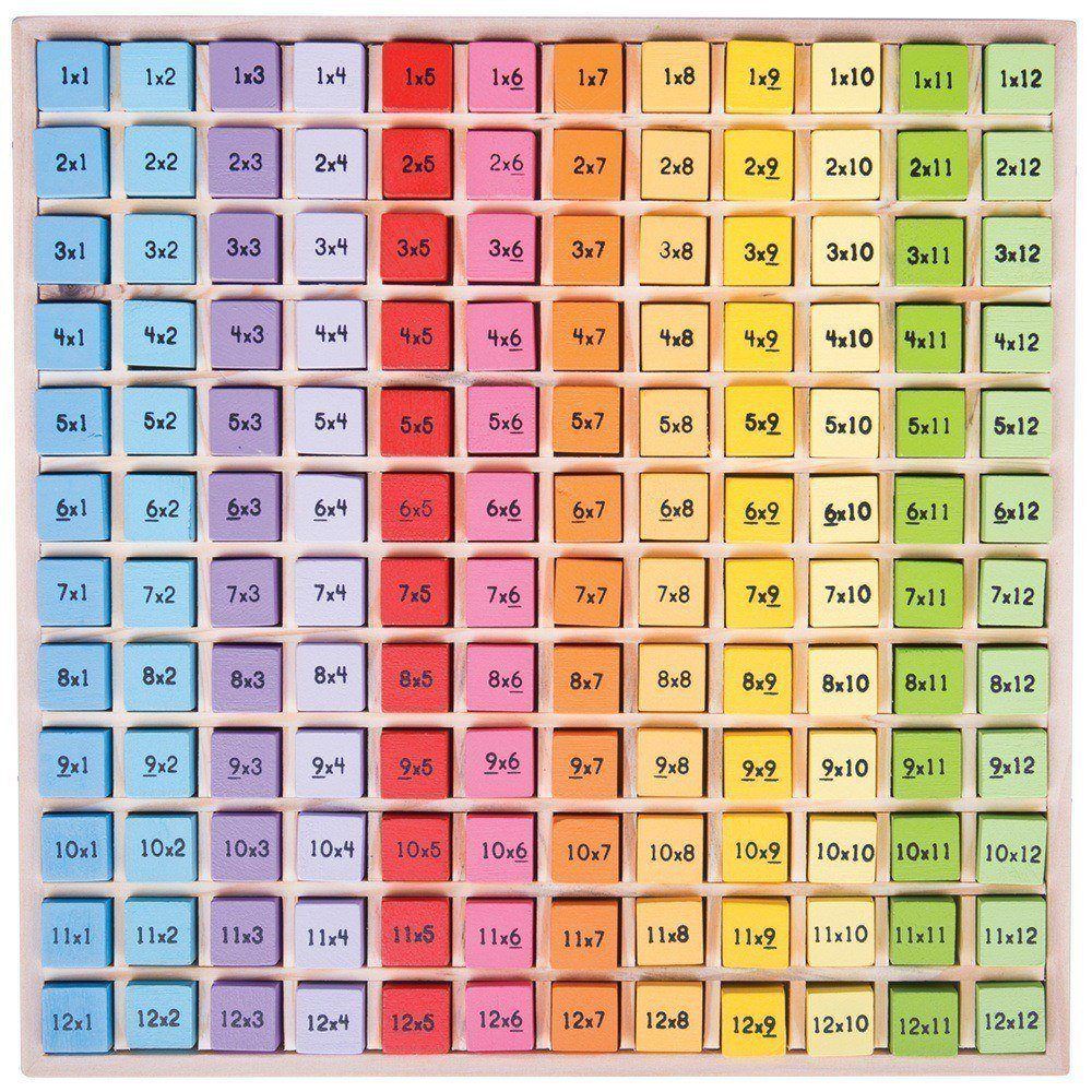 Times Table Tray Bigjigs