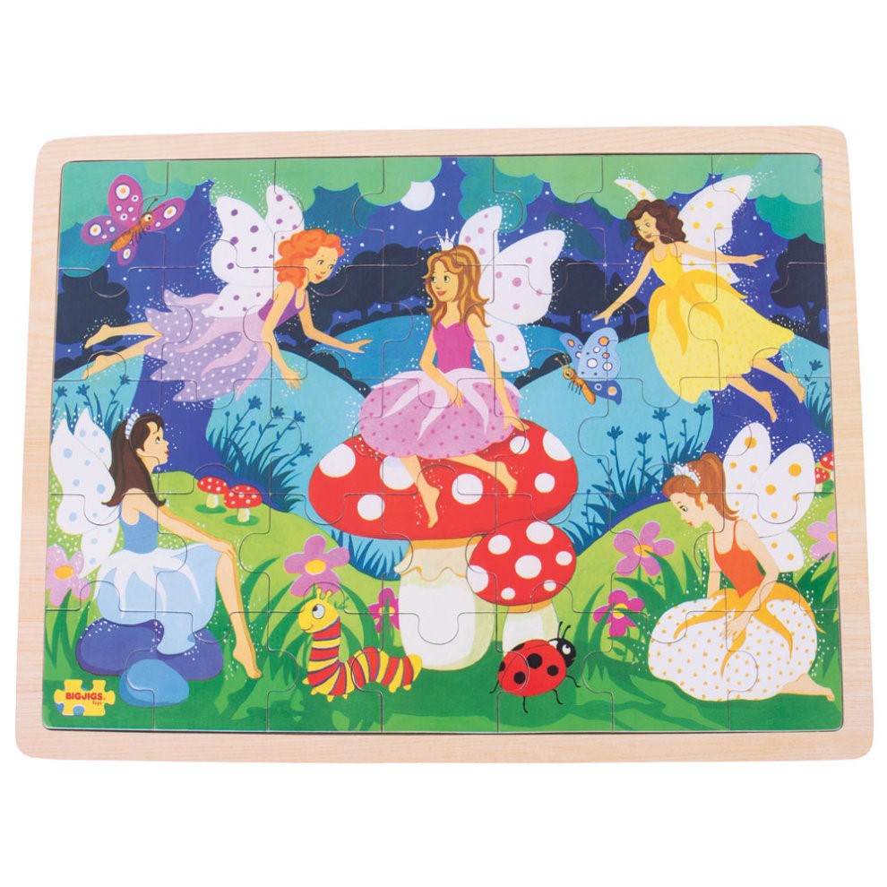 [0691621194799] Puzzle Tray enchanted Fairies (Jigsaw)