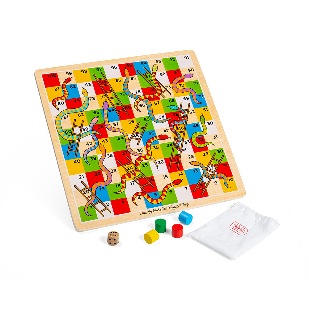 Traditional Snakes and Ladders Bigjigs