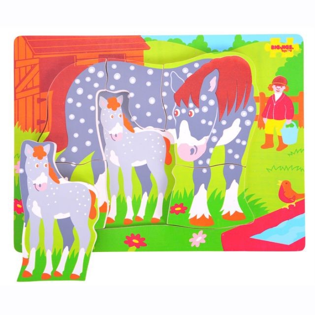 Horse and Foal (Chunky Puzzle) (Jigsaw)