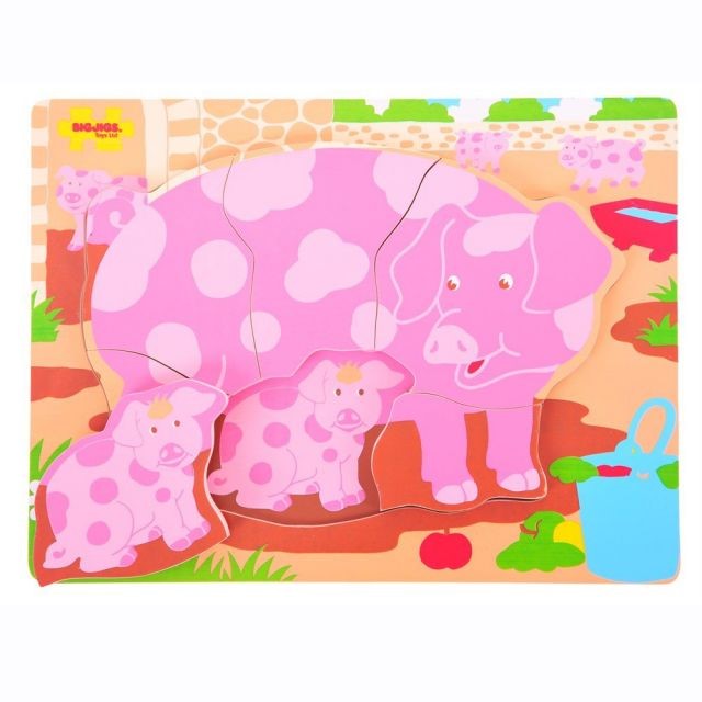 Pig and Piglet (Chunky Puzzle) (Jigsaw)