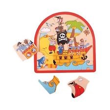 Vertical Magnetic Puzzle Pirate Bigjigs (Jigsaw)