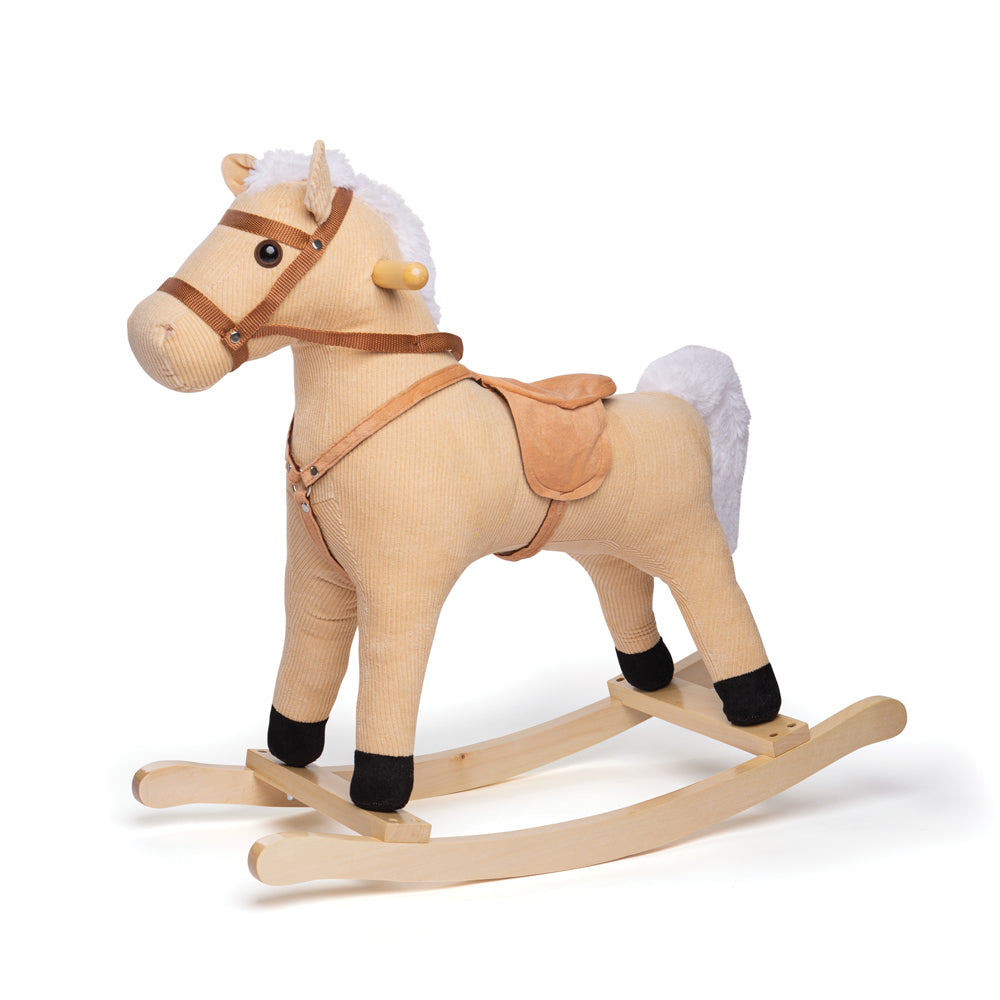 [0691621282854] Rocking Horse (Cord) Bigjigs