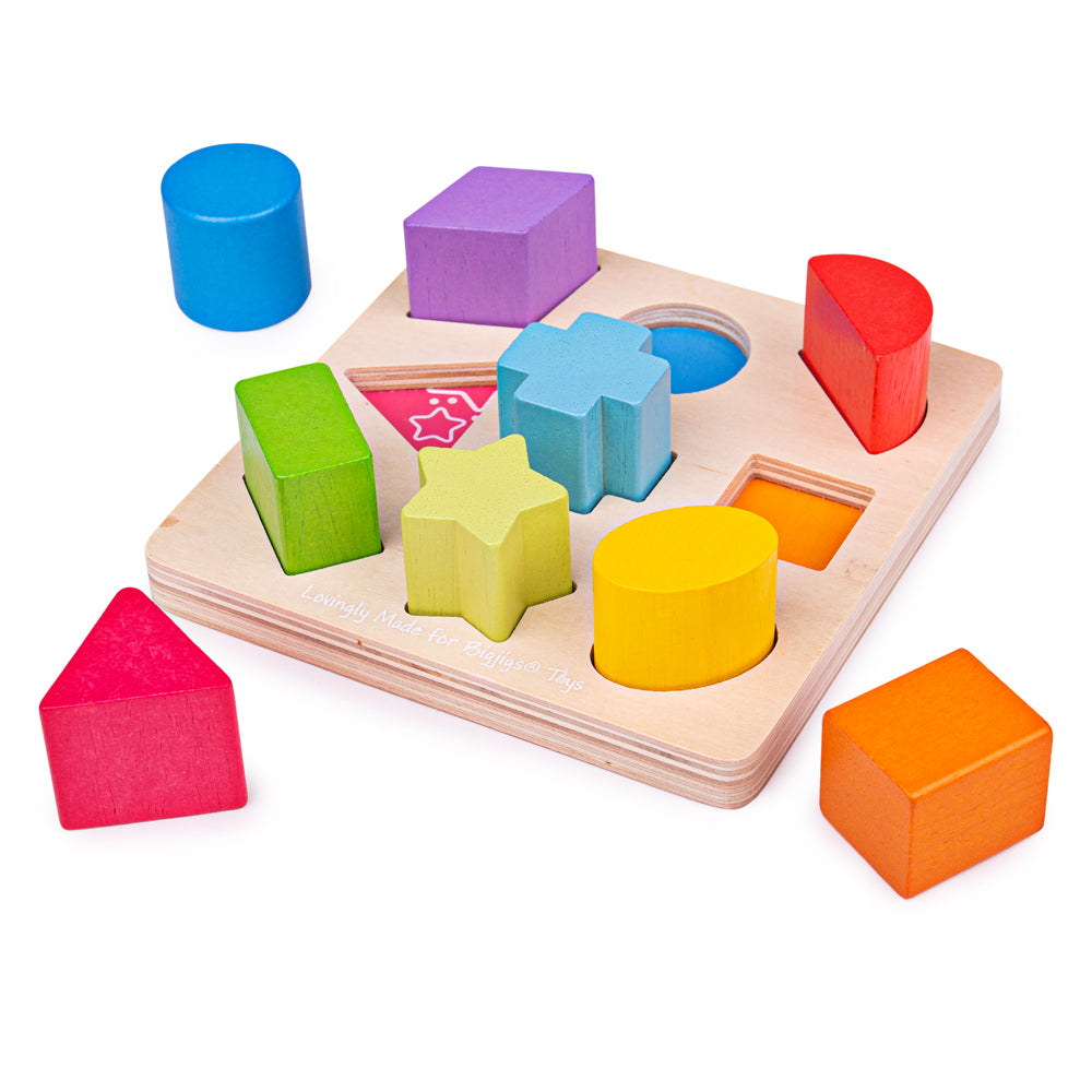 [0691621530924] Shape Sorter Bigjigs