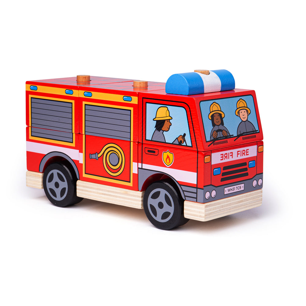 Stacking Fire Engine Bigjigs