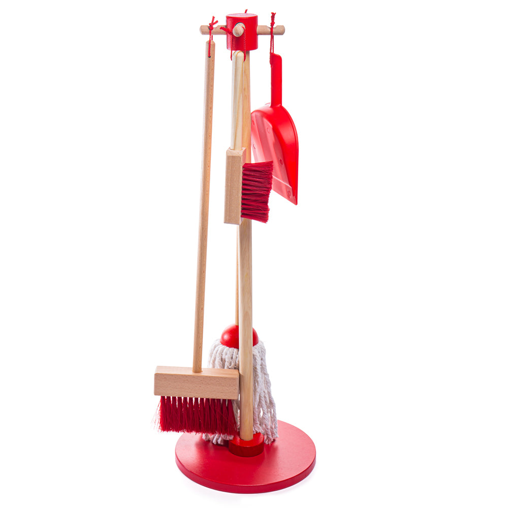 Cleaning Set (Red) Bigjigs