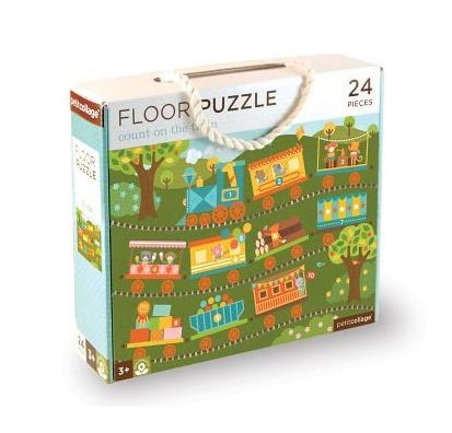 Count on the Train Floor Puzzle Bigjigs (Jigsaw)