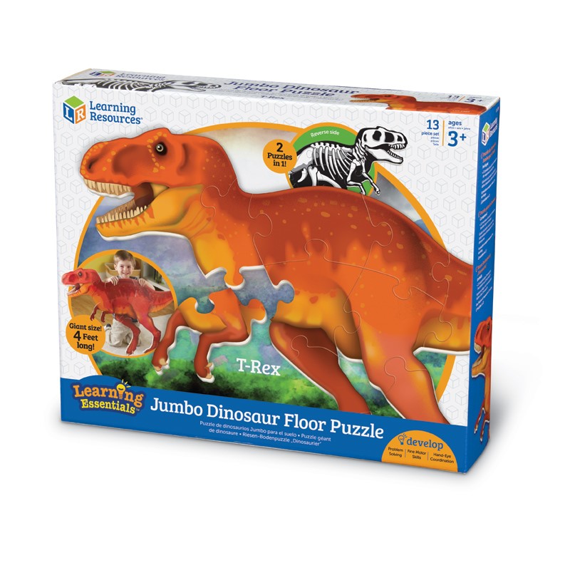 Floor Puzzle Jumbo Dinosaur T-Rex Learning Resources (Jigsaw)