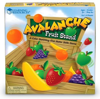 [0765023050707] Avalanche Fruit Stand Game Learning Resources