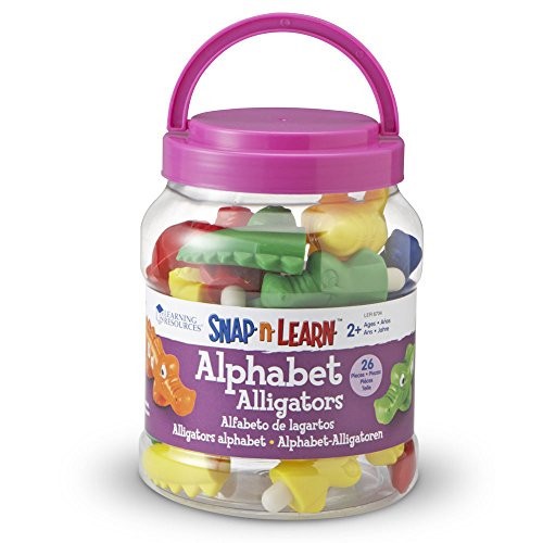 Snap n Learn Alphabet Alligators 26pcs Learning Resources