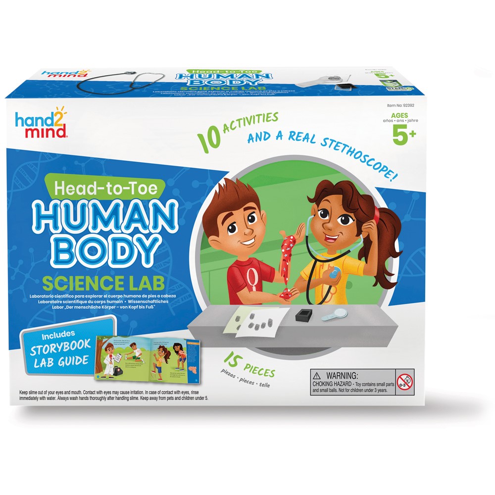 Human Body Head To Toe Learning Resources