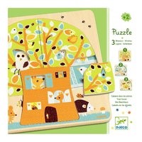 3 Layer Puzzle - Chez-Nut - Tree House