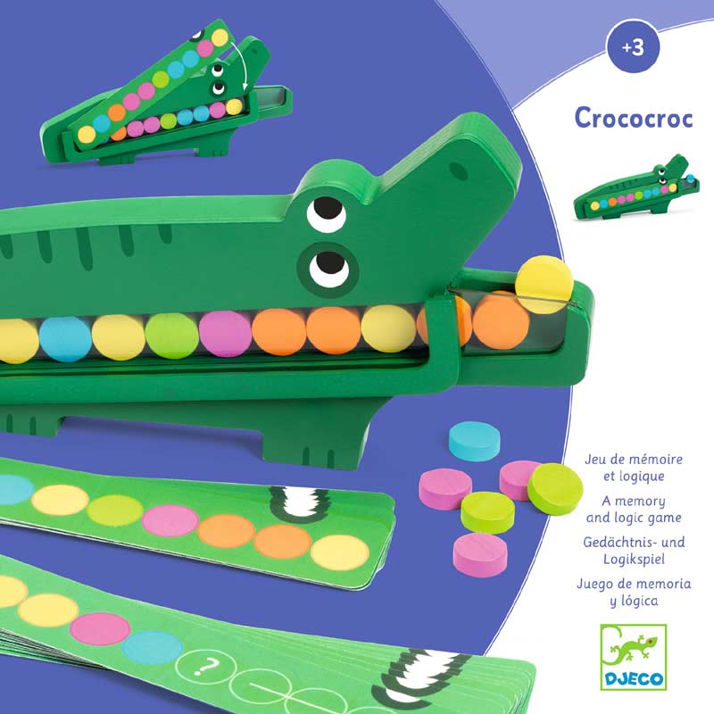 Crococroc - Wooden Educative Game