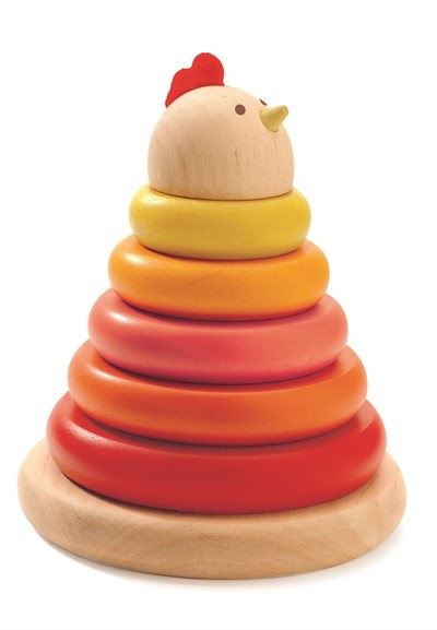 Stacking Game Mother Hen Cachempil Djeco