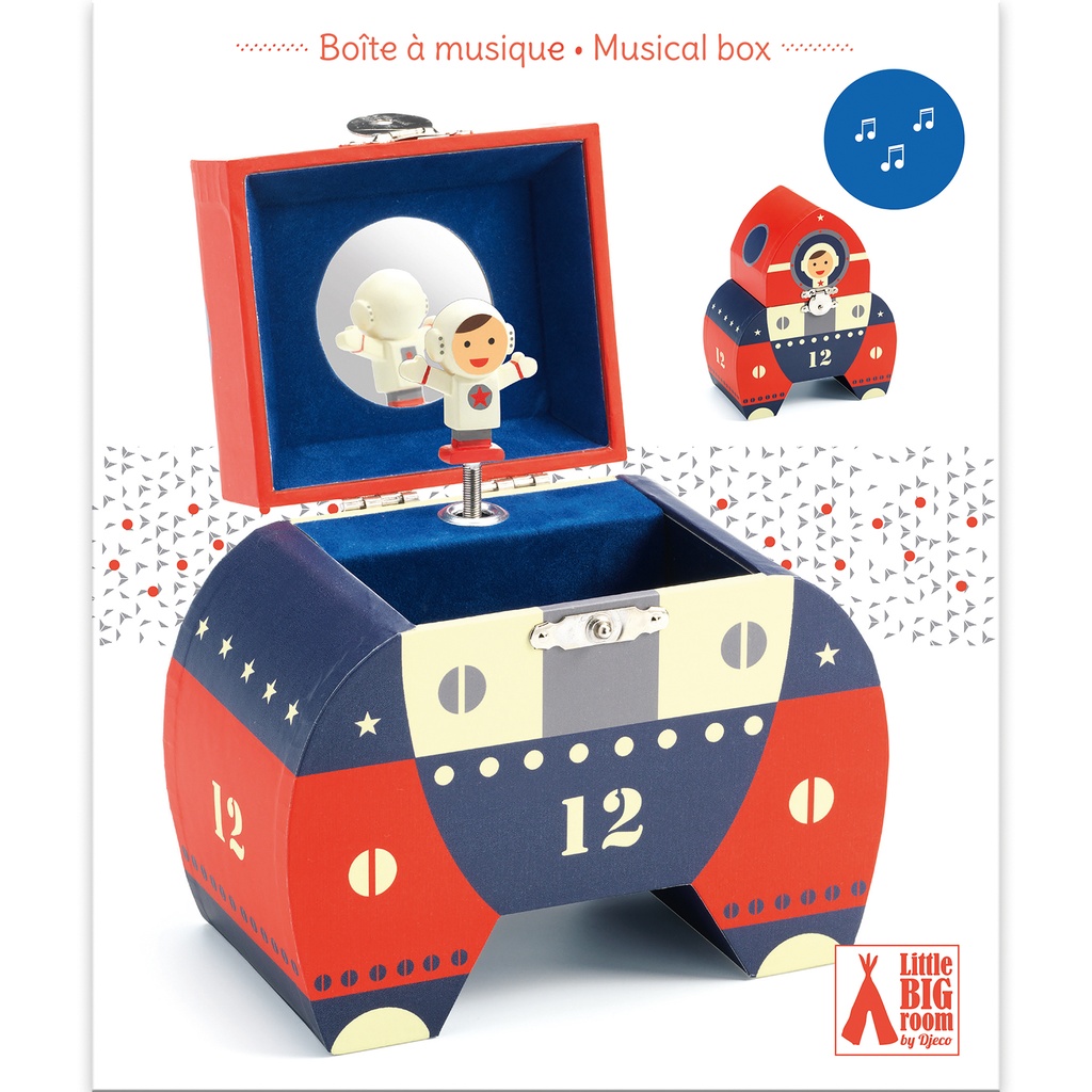 Polo 12 Wood Treasure Box Djeco