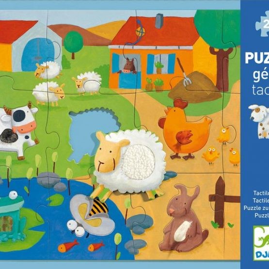 Farm Tactile Giant Puzzle (Jigsaw)