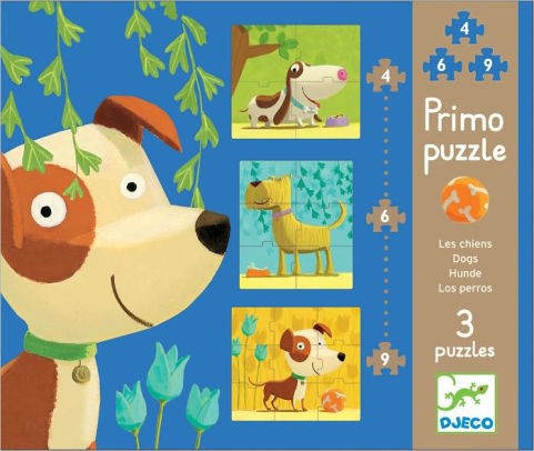 Puzzle Dogs 3 in 1 Primo (Jigsaw)