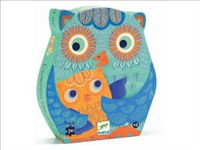 Hello Owl (Silhouette 24 Piece Puzzle) (Jigsaw)