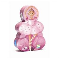 Ballerina with the Flower (Silhouette 36pcs Puzzle) Djeco (Jigsaw)