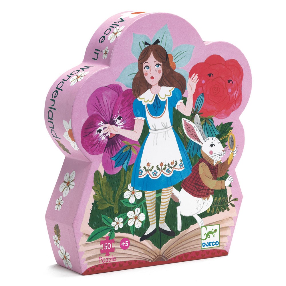 Puzzle Silhouette Alice in Wonderland Djeco (Jigsaw)