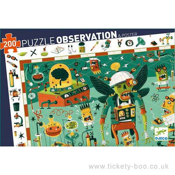 Puzzle Observation Crazy Lab (Jigsaw)